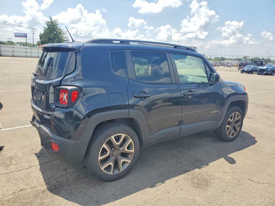 2017 Jeep Renegade VIN ZACCJBBB9HPF25410 COPART salvage auction — REAR END, Oh - Cert Of Title-Salvage, sold $925 on 2026-08-12 (photo 3)