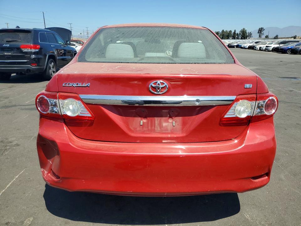 2013 Toyota Corolla VIN 5YFBU4EE1DP201426 COPART salvage auction — FRONT END, Ca - App For Dup Salvage Or Ac, sold $825 on 2026-07-20 (photo 6)