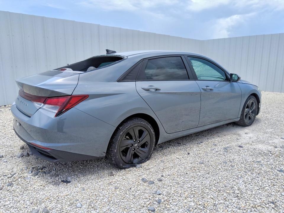 2023 Hyundai Elantra VIN KMHLM4AGXPU441492 COPART salvage auction — FRONT END, Fl - Certificate Of Title, sold $400 on 2026-07-28 (photo 3)