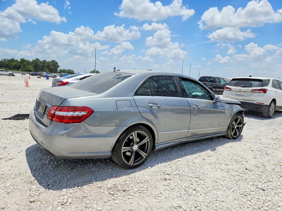 2013 Mercedes-benz E-klasse VIN WDDHF5KB0DA706548 COPART salvage auction — FRONT END, TX - SALVAGE VEHICLE TITLE (P), sold $850 on 2026-07-16 (photo 3)