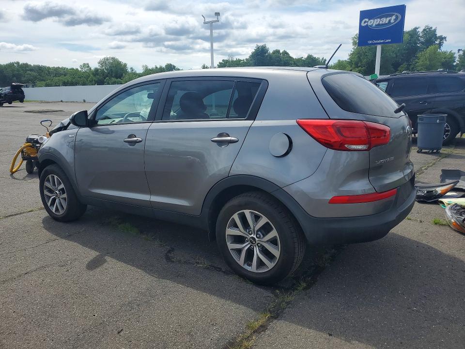 2016 Kia Sportage VIN KNDPBCAC7G7872888 COPART salvage auction — FRONT END, Ct - Cert Of Title-Salvage, sold $1,150 on 2026-07-17 (photo 2)