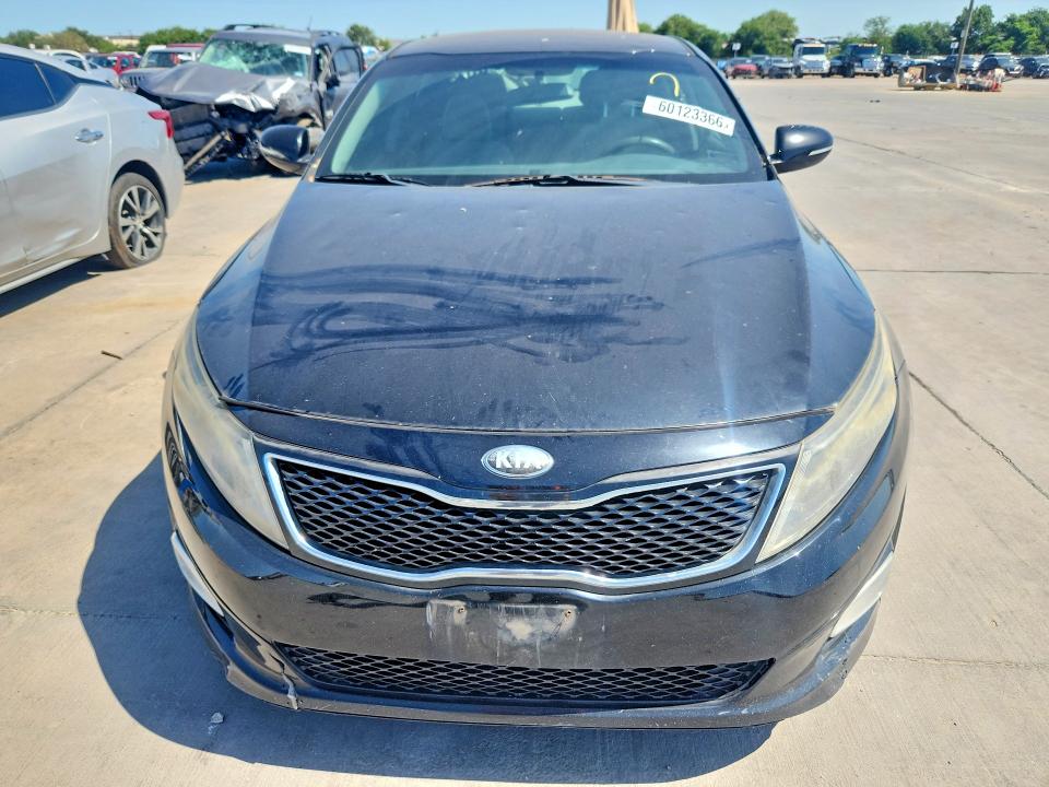 2015 Kia Optima VIN 5XXGM4A75FG351922 COPART salvage auction — FRONT END, TX - CERTIFICATE OF TITLE, sold $200 on 2026-07-27 (photo 5)