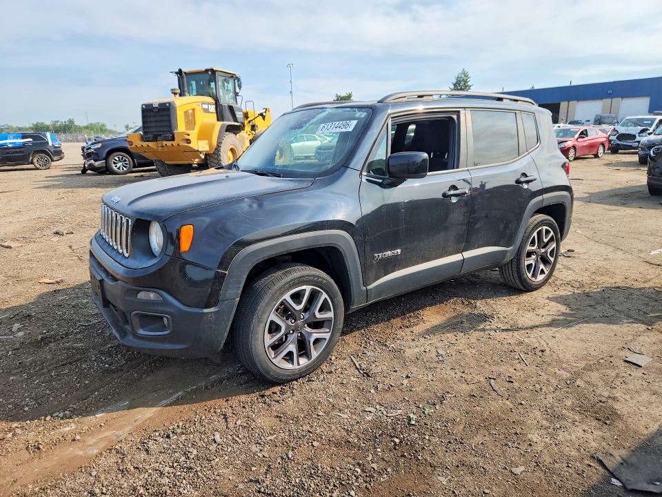 2015 Jeep Renegade VIN ZACCJBBT8FPC45841 COPART salvage auction — REAR END, MI - CERTIFICATE OF TITLE, sold $1,125 on 2026-07-28 (photo 1)
