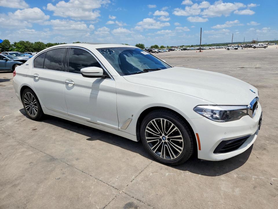 2018 BMW 5er VIN WBAJA9C59JB253480 COPART salvage auction — NORMAL WEAR, Tx - Certificate Of Title (P), sold $9,200 on 2026-08-03 (photo 4)