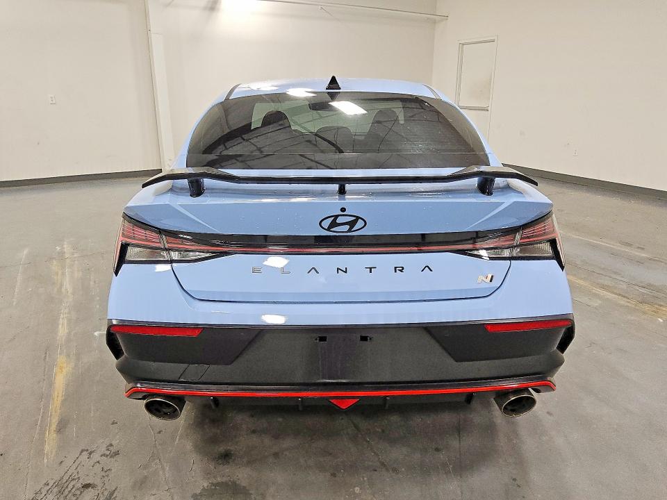 2025 Hyundai Elantra VIN KMHLW4DK5SU035705 COPART salvage auction — NORMAL WEAR, MA - CERTIFICATE OF TITLE, sold $26,000 on 2026-08-20 (photo 6)