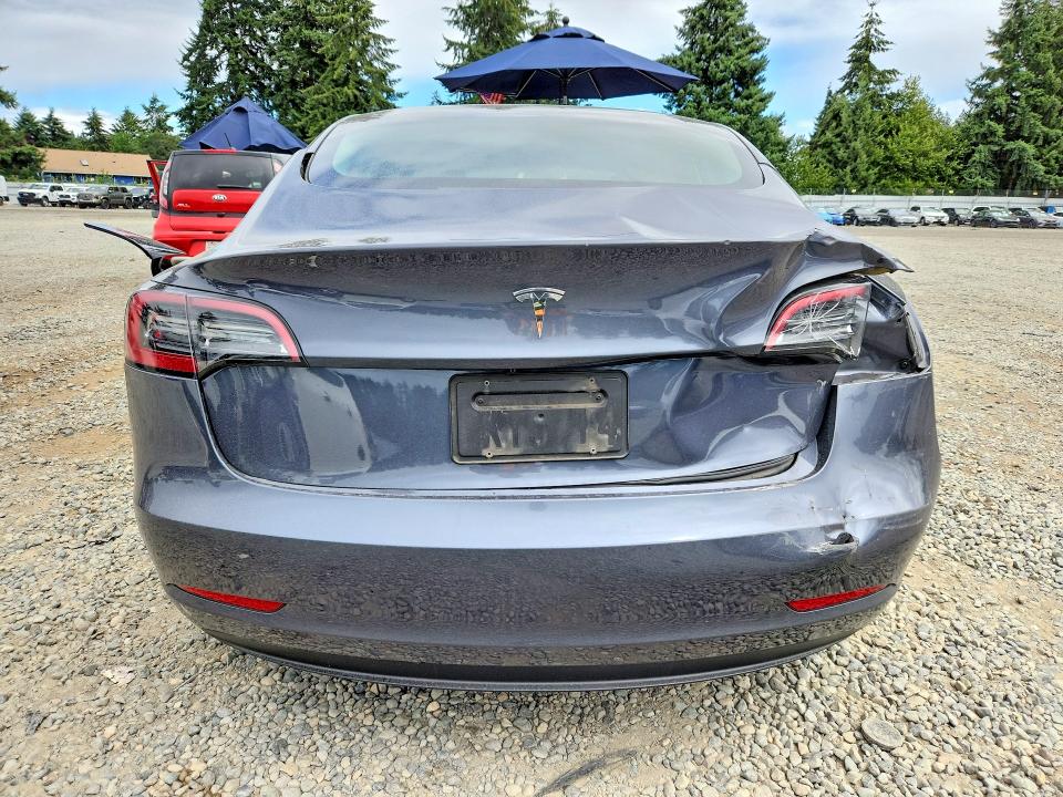 2023 Tesla Model 3 VIN 5YJ3E1EA5PF676297 COPART salvage auction — REAR END, Wa - Bill Of Sale, sold $6,700 on 2026-07-31 (photo 6)