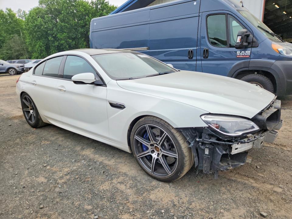 2016 BMW M6 VIN WBS6E9C53GG437198 COPART salvage auction — FRONT END, Ma - Cert Of Title-Reconstrctd Coll, sold $11,100 on 2026-07-23 (photo 4)