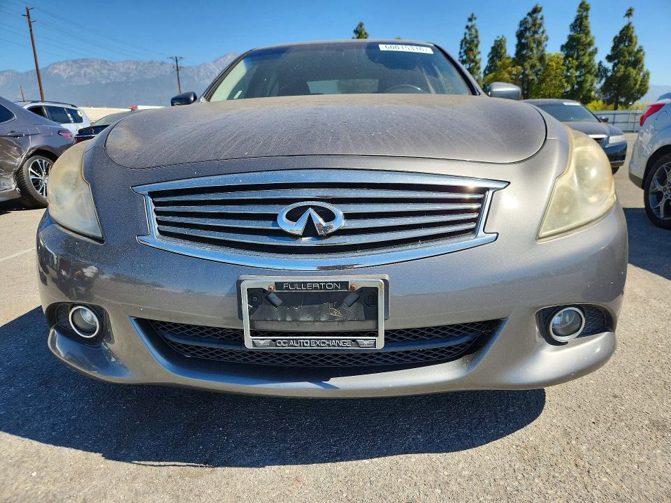 2013 Infiniti VIN JN1CV6AP1DM722883 COPART salvage auction — REAR END, Ca - Salvage Certificate, sold $700 on 2026-07-18 (photo 5)