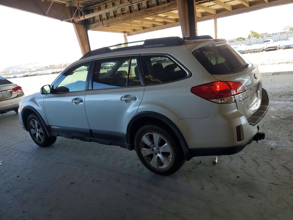 2010 Subaru Outback VIN 4S4BRDGCXA2369732 COPART salvage auction — REAR END, CA - SALVAGE CERTIFICATE, sold $950 on 2026-08-03 (photo 2)