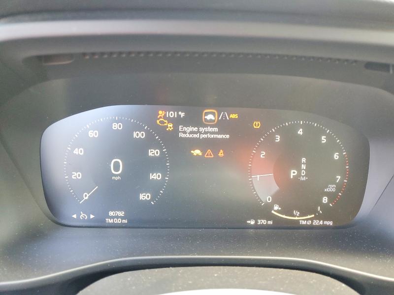 2021 Volvo Xc40 VIN YV4162UK2M2403804 COPART salvage auction — FRONT END, Fl - Certificate Of Destruction, sold $3,950 on 2026-08-19 (photo 9)