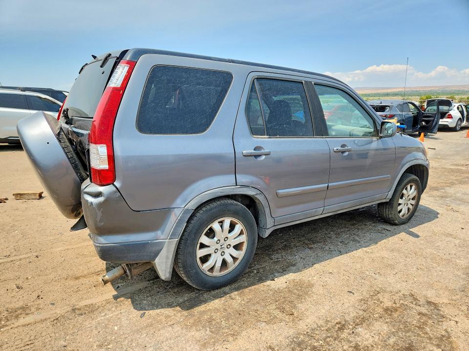 2006 Honda Cr-v VIN JHLRD78976C013278 COPART salvage auction — REAR END, NM - CERT OF TITLE-SALVAGE (P), sold $300 on 2026-07-23 (photo 3)