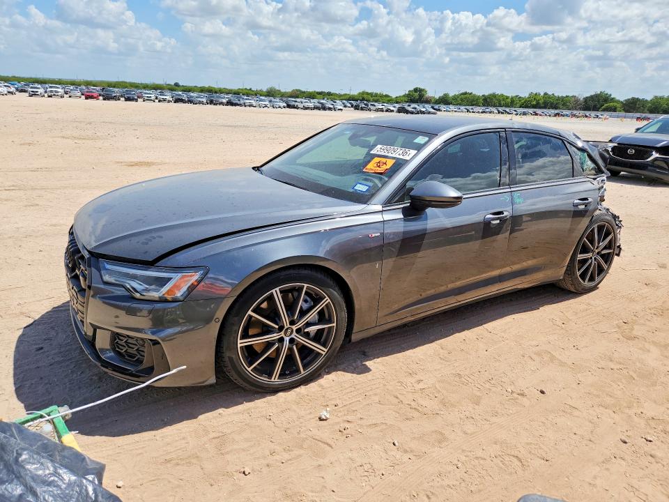 2025 Audi A6 VIN WAUL2BF25SN001286 — COPART salvage auction photo
