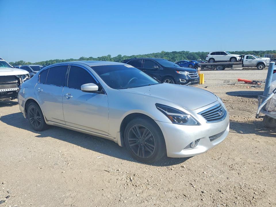 2012 Infiniti G VIN JN1CV6AR4CM971050 COPART salvage auction — FRONT END, Ks - Dealer Only Clean Title, sold $725 on 2026-07-30 (photo 4)