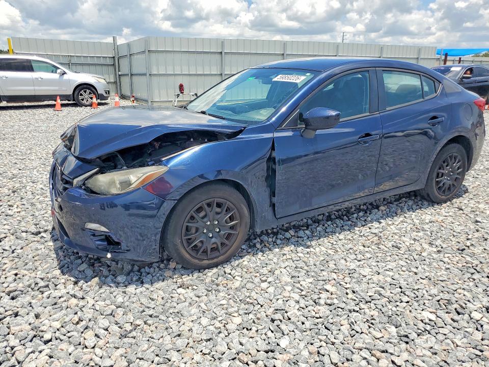 2015 Mazda 3 VIN JM1BM1U79F1257946 COPART salvage auction — FRONT END, FL - CERT OF TITLE SLVG REBUILDABLE, sold $950 on 2026-07-24 (photo 1)