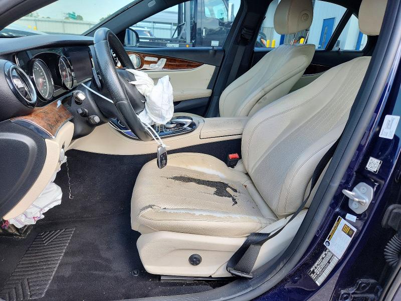 2017 Mercedes-benz E-class VIN WDDZF4KB2HA025098 COPART salvage auction — FRONT END, NC - DLR ONLY-CLEAN/OVER 25% DAMAGE, sold $275 on 2026-07-30 (photo 7)