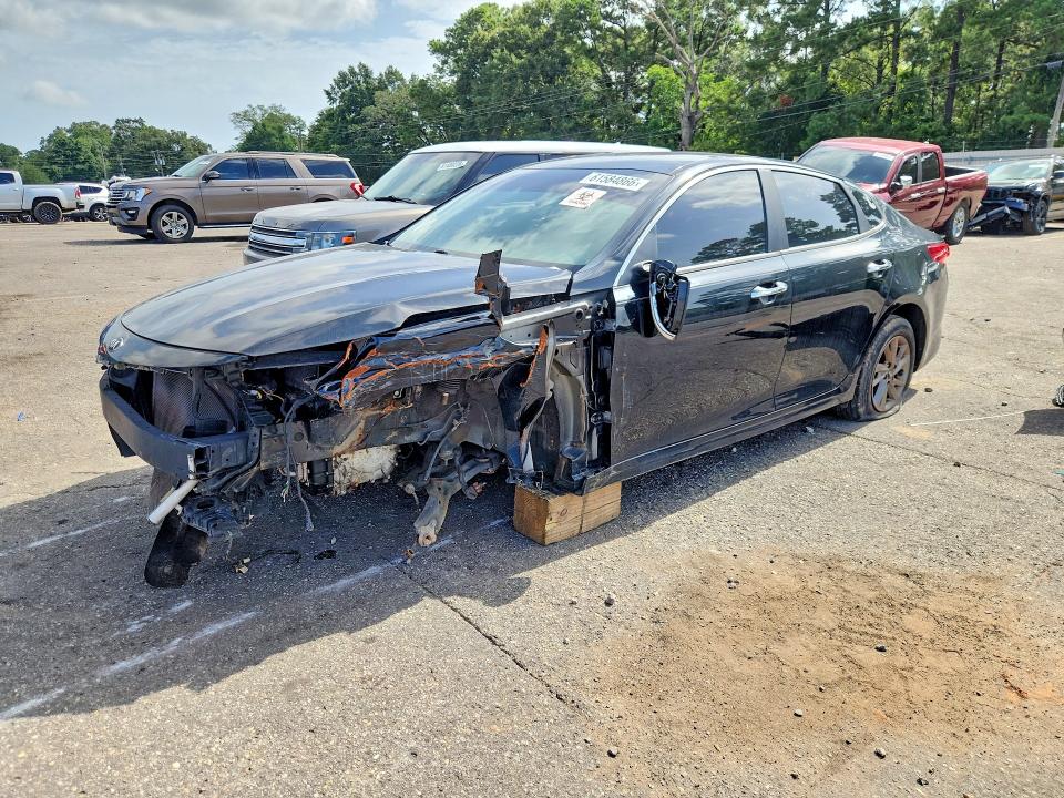 2019 Kia Optima VIN 5XXGT4L3XKG342981 COPART salvage auction — FRONT END, AL - CERTIFICATE OF TITLE, sold $400 on 2026-07-29 (photo 1)