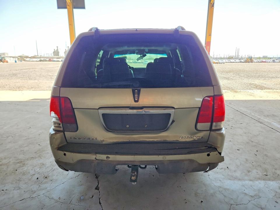 2003 Lincoln Aviator VIN 5LMEU68H03ZJ13432 COPART salvage auction — FRONT END, AZ - CERTIFICATE OF TITLE (P), sold $475 on 2026-07-27 (photo 6)