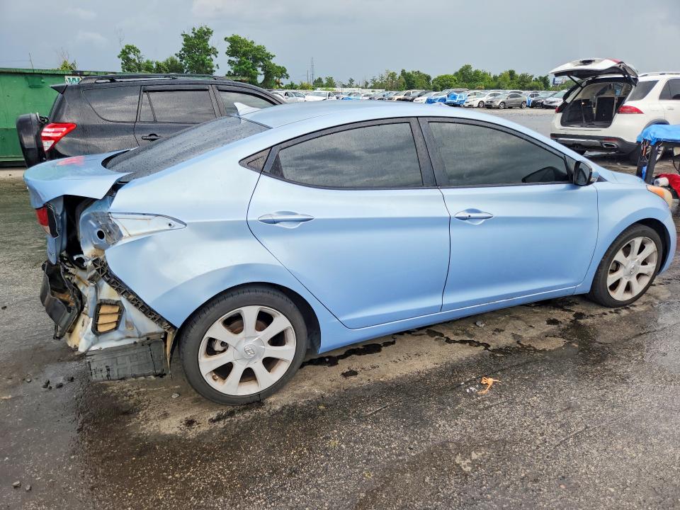 2011 Hyundai Elantra VIN KMHDH4AE5BU157705 COPART salvage auction — REAR END, FL - CERT OF TITLE SLVG REBUILDABLE, sold $15 on 2026-07-21 (photo 3)