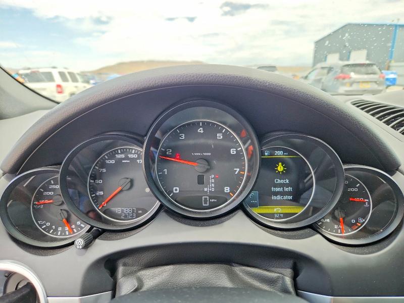 2013 Porsche VIN WP1AA2A25DLA12497 COPART salvage auction — FRONT END, Ut - Salvage Certificate, sold $2,150 on 2026-08-07 (photo 9)