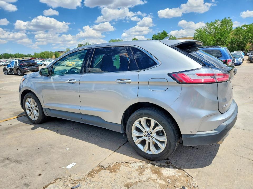 2020 Ford Edge VIN 2FMPK4K99LBA72566 COPART salvage auction — HAIL, Co - Certificate Of Title, sold $10,100 on 2026-08-17 (photo 2)