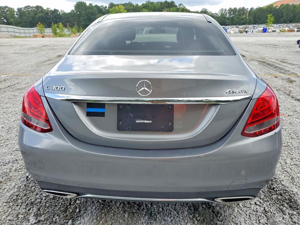 2015 Mercedes-benz C class VIN 55SWF4KB2FU080585 COPART salvage auction — FRONT END, Ga - Certificate Of Title, sold $1,900 on 2026-07-27 (photo 6)