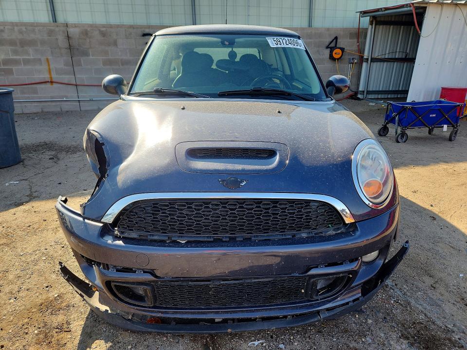 2013 Mini Cooper VIN WMWSV3C54DT396745 COPART salvage auction — FRONT END, Nm - Cert Of Title-Salvage, sold $375 on 2026-08-10 (photo 5)