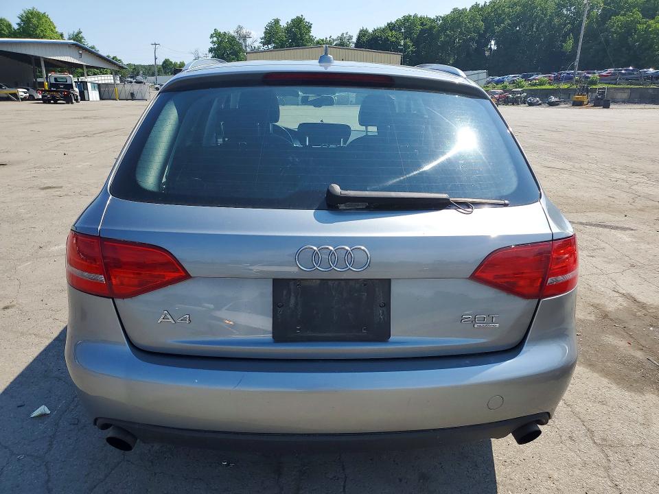 2009 Audi A4 VIN WAUGF78K49A209287 COPART salvage auction — FRONT END, NY - MV-907A SALVAGE CERTIFICATE, sold $450 on 2026-07-16 (photo 6)