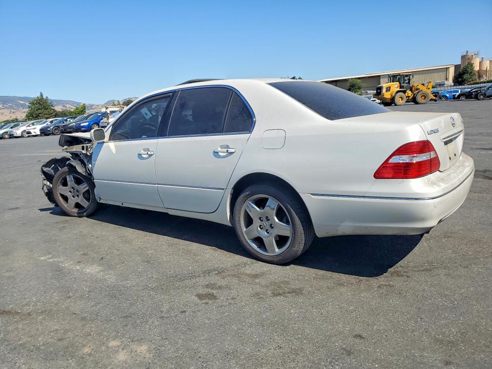 2005 Lexus Ls 430 VIN JTHBN36FX55027707 COPART salvage auction — FRONT END, Ca - Salvage Certificate, sold $60 on 2026-07-23 (photo 2)