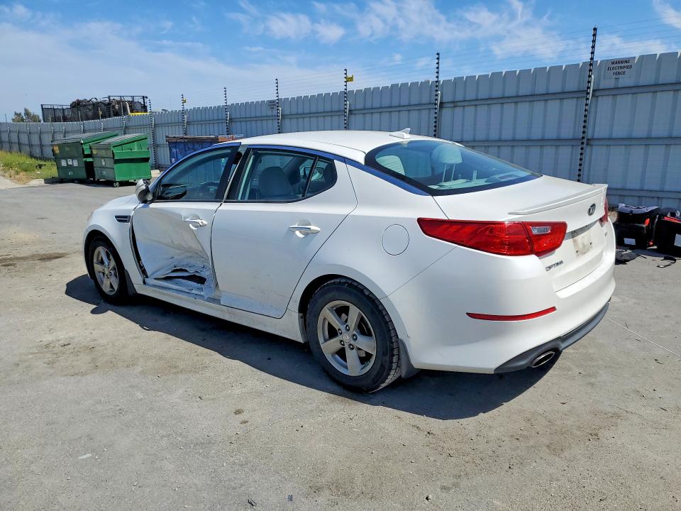 2015 Kia VIN KNAGM4A74F5540451 COPART salvage auction — SIDE, Ca - Salvage Certificate, sold $15 on 2026-07-21 (photo 2)