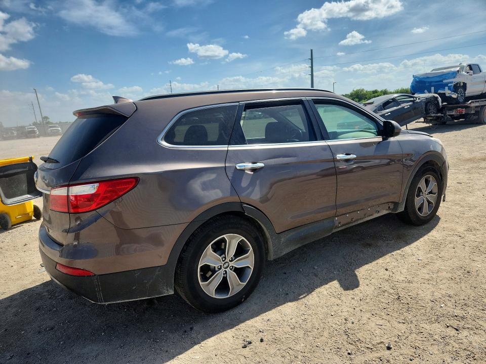 2013 Hyundai Santa fe VIN KM8SM4HF5DU015116 COPART salvage auction — FRONT END, Tx - Certificate Of Title, sold $900 on 2026-07-22 (photo 3)