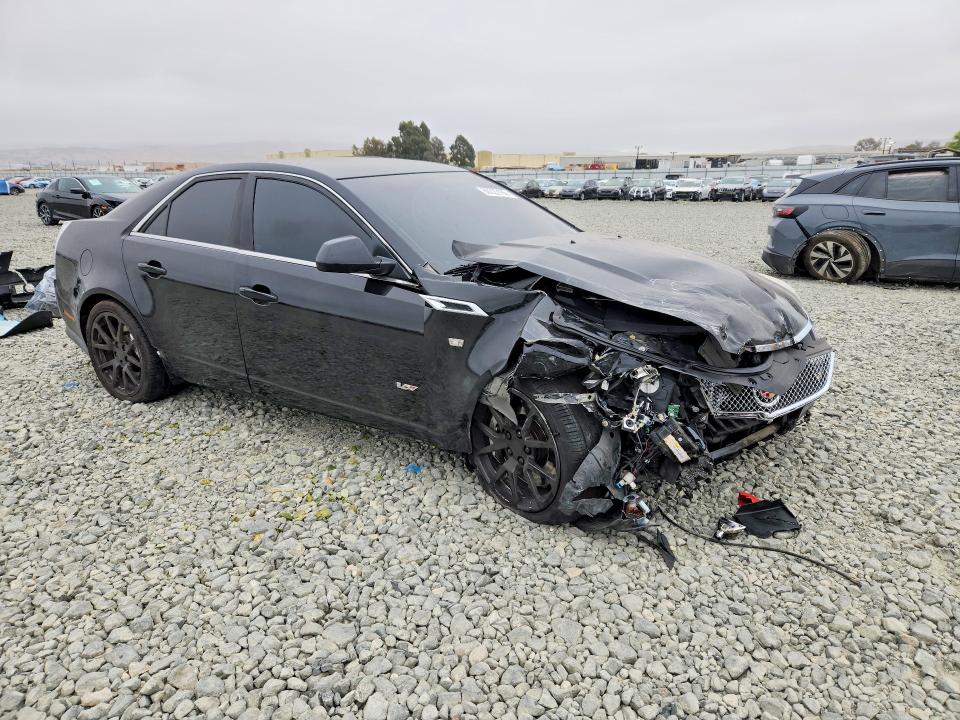 2012 Cadillac Cts-v VIN 1G6DV5EP6C0153186 COPART salvage auction — FRONT END, Ca - Salvage Certificate, sold $13,700 on 2026-08-17 (photo 4)