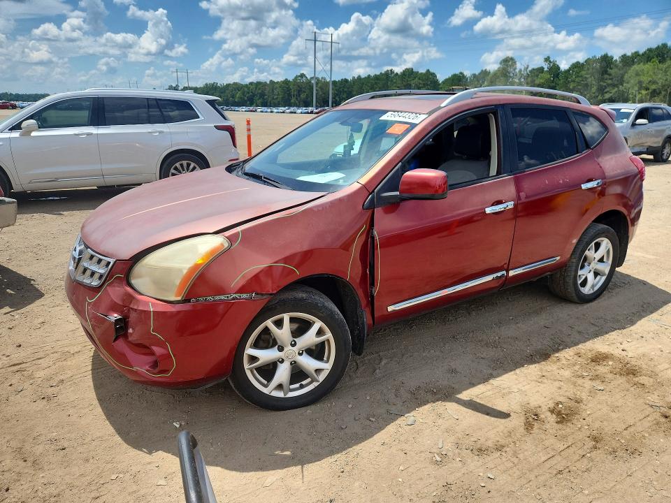 2011 Nissan Rogue VIN JN8AS5MT7BW171252 COPART salvage auction — FRONT END, La - Cert Of Title-Salvage, sold $500 on 2026-07-17 (photo 1)