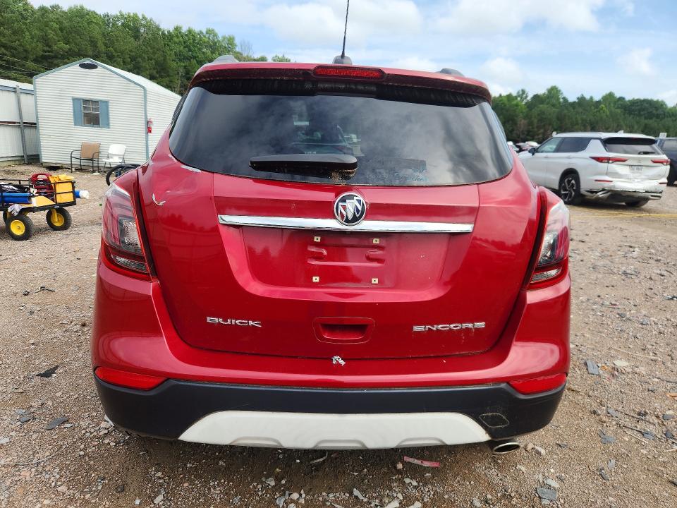 2017 Buick Encore VIN KL4CJASB3HB000356 COPART salvage auction — REAR END, Va - Certificate Of Title, sold $1,700 on 2026-07-20 (photo 6)