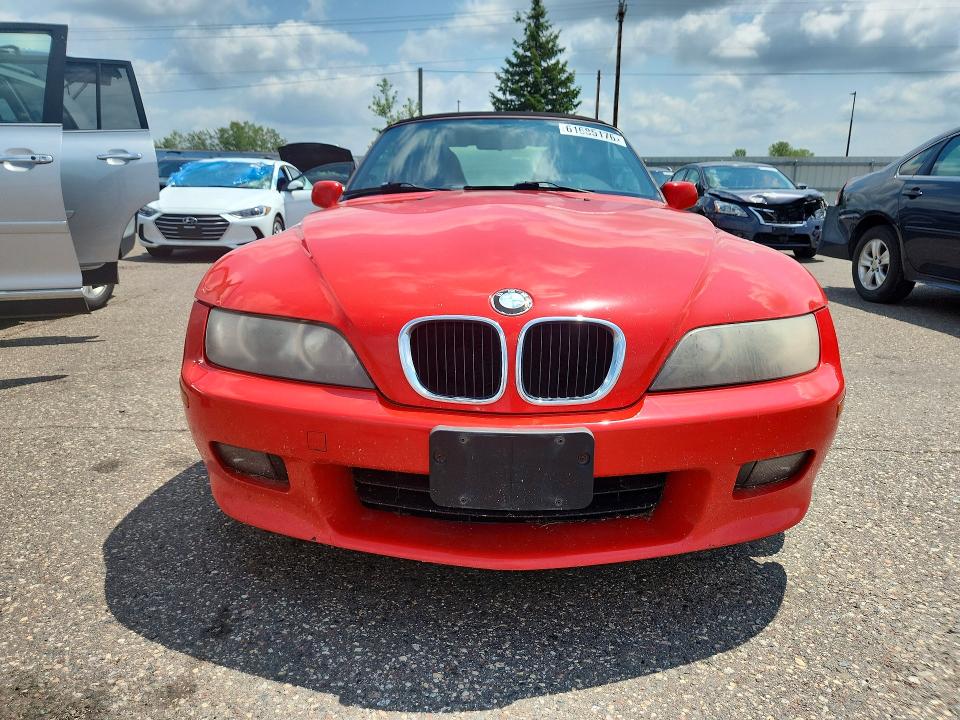 2001 BMW Z3 VIN WBACN33401LM00720 COPART salvage auction — MINOR DENT/SCRATCHES, Mn - Certificate Of Title, sold $1,800 on 2026-07-30 (photo 5)