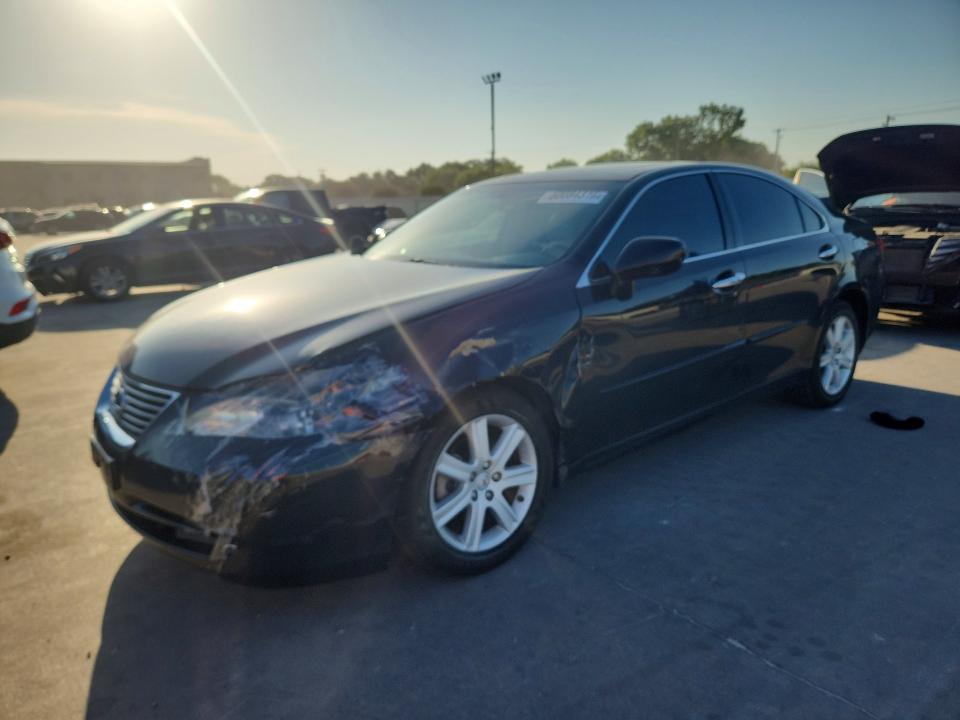 2007 Lexus Es 350 VIN JTHBJ46G972083734 COPART salvage auction — FRONT END, TX - SALVAGE VEHICLE TITLE (P), sold $1,100 on 2026-07-16 (photo 1)