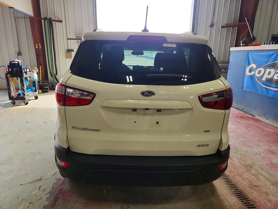 2020 Ford Ecosport VIN MAJ6S3GL0LC368824 COPART salvage auction — FRONT END, NY - MV-907A SALVAGE CERTIFICATE, sold $375 on 2026-07-27 (photo 6)