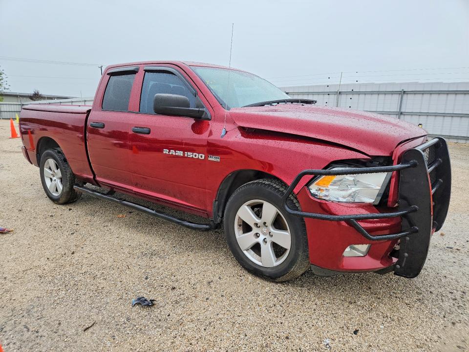 2012 Dodge Ram VIN 1C6RD6FT2CS331226 COPART salvage auction — FRONT END, Tx - Salvage Vehicle Title, sold $4,499 on 2026-08-15 (photo 4)