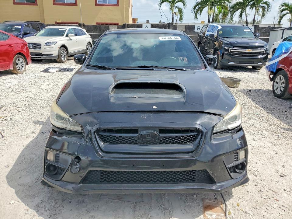 2016 Subaru Wrx VIN JF1VA1B6XG9827431 COPART salvage auction — NORMAL WEAR, Fl - Certificate Of Title (P), sold $975 on 2026-07-31 (photo 5)