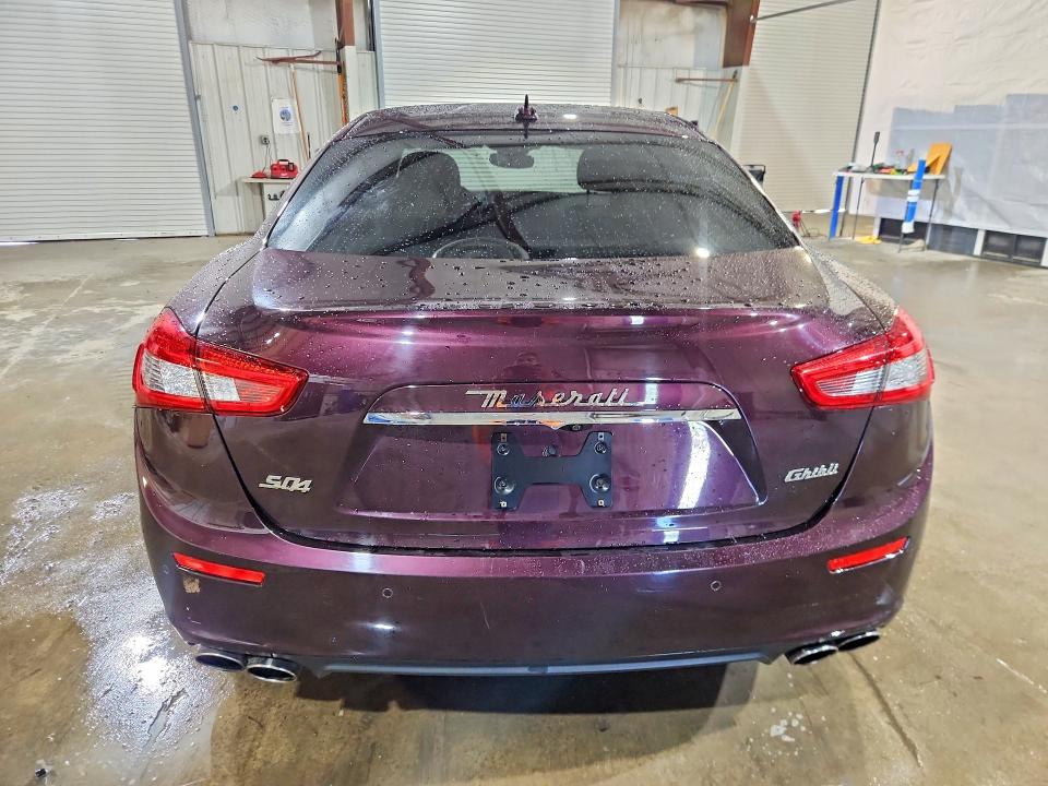 2017 Maserati Ghibli VIN ZAM57RTL4H1247115 COPART salvage auction — FRONT END, Nh - Cert Of Title-Salvage, sold $5,400 on 2026-08-21 (photo 6)