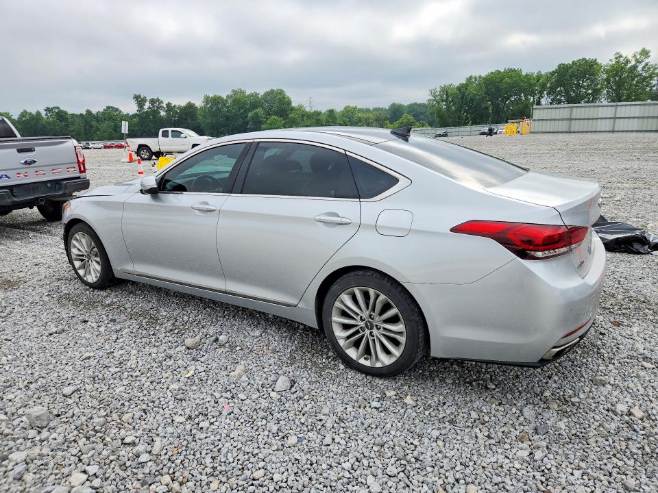 2015 Hyundai VIN KMHGN4JEXFU039113 COPART salvage auction — FRONT END, Oh - Cert Of Title-Salvage, sold $2,200 on 2026-07-14 (photo 2)