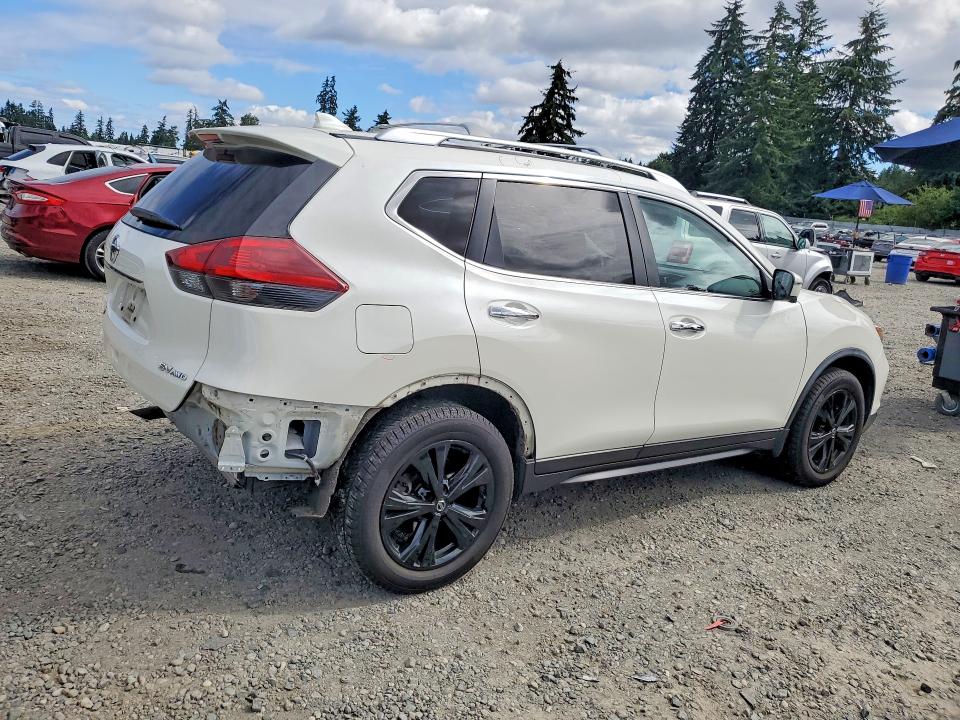 2019 Nissan Rogue VIN JN8AT2MV7KW394565 COPART salvage auction — REAR END, Wa - Bill Of Sale, sold $3,850 on 2026-07-31 (photo 3)