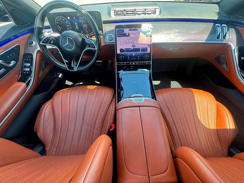 2023 Mercedes-benz S class VIN W1K6G6DB9PA169299 COPART salvage auction — NORMAL WEAR, MA - CERTIFICATE OF TITLE (P), sold $49,750 on 2026-07-24 (photo 9)