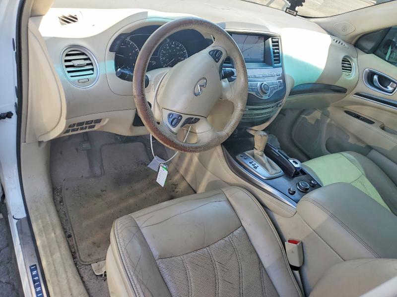 2013 Infiniti Jx VIN 5N1AL0MM0DC314076 COPART salvage auction — REAR END, Ct - Certificate Of Title (P), sold $475 on 2026-07-24 (photo 8)