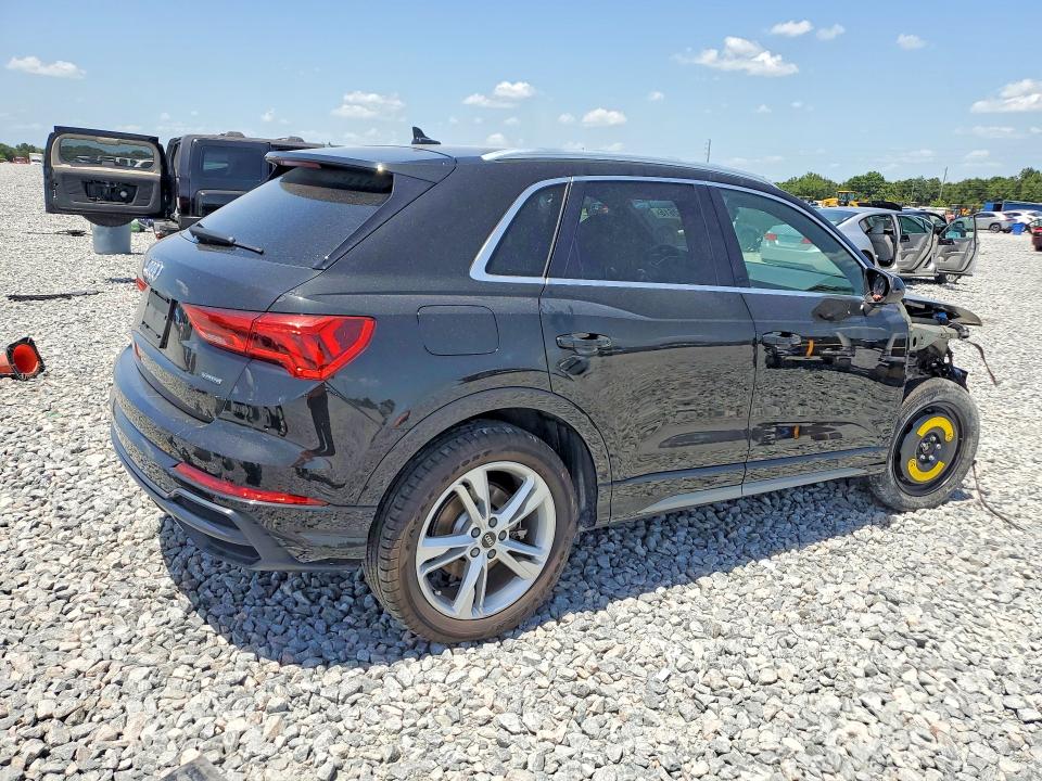 2021 Audi Q3 VIN WA1DECF39M1030615 COPART salvage auction — FRONT END, Fl - Cert Of Title Slvg Rebuildable, sold $4,100 on 2026-07-28 (photo 3)