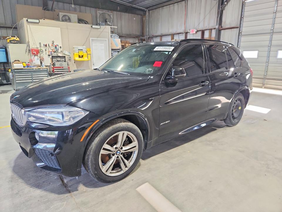 2014 BMW X5 VIN 5UXKR6C50E0J71698 COPART salvage auction — FRONT END, IL - CERTIFICATE OF TITLE, sold $275 on 2026-07-27 (photo 1)