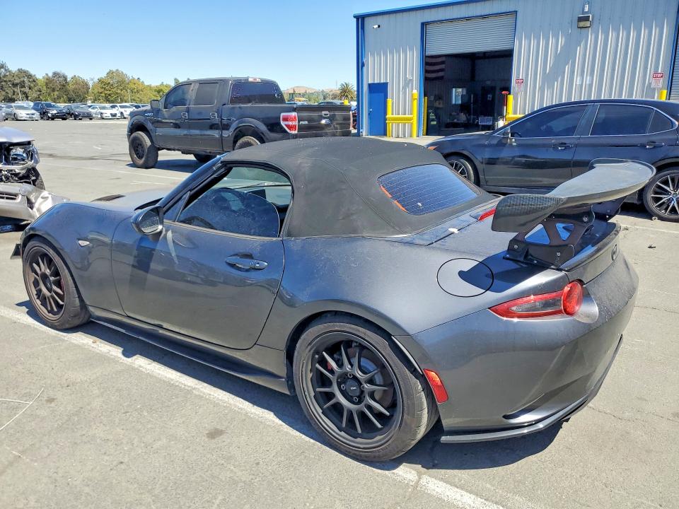 2016 Mazda Mx-5 miata VIN JM1NDAC72G0108428 COPART salvage auction — WATER/FLOOD, CA - SALVAGE CERTIFICATE, sold $2,850 on 2026-07-24 (photo 2)