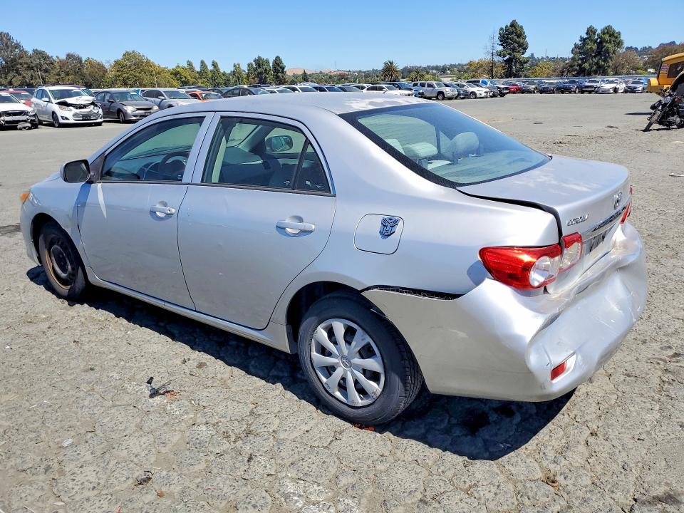 2012 Toyota Corolla VIN 5YFBU4EEXCP022378 COPART salvage auction — REAR END, CA - SALVAGE CERTIFICATE, sold $2,350 on 2026-07-31 (photo 2)