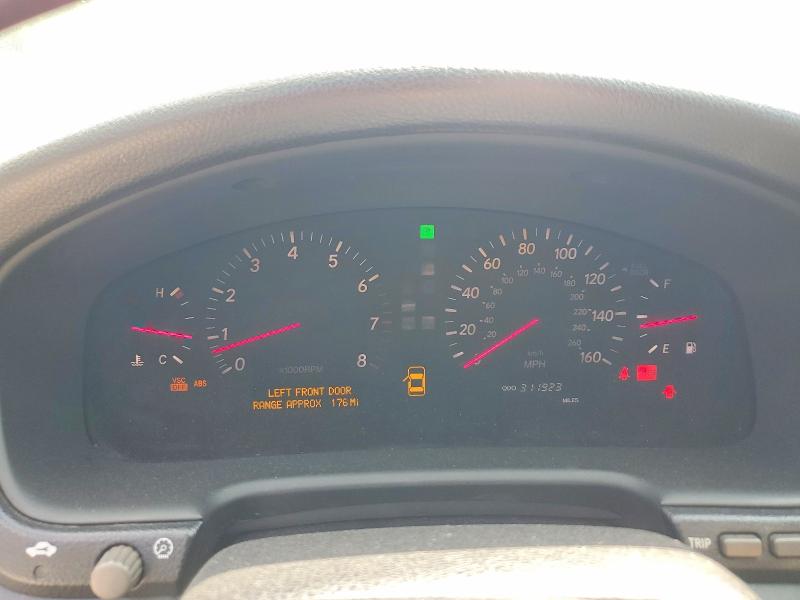 2002 Lexus Ls VIN JTHBN30F020057008 COPART salvage auction — FRONT END, Md - Cert Of Salvage > 75% Damage, sold $775 on 2026-07-17 (photo 9)