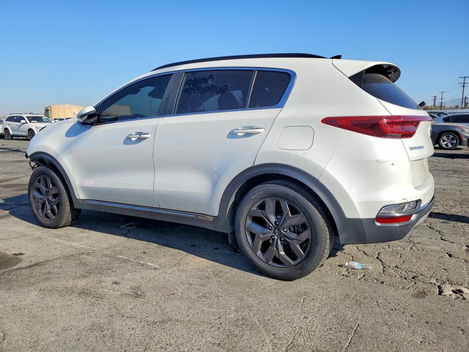 2020 Kia Sportage VIN KNDP63AC7L7660684 COPART salvage auction — FRONT END, CA - SALVAGE CERTIFICATE, sold $3,050 on 2026-07-23 (photo 2)