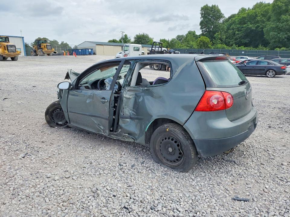 2008 Volkswagen Rabbit VIN WVWBA71K98W077392 COPART salvage auction — ALL OVER, Tn - Salvage Certificate, sold $175 on 2026-07-23 (photo 2)